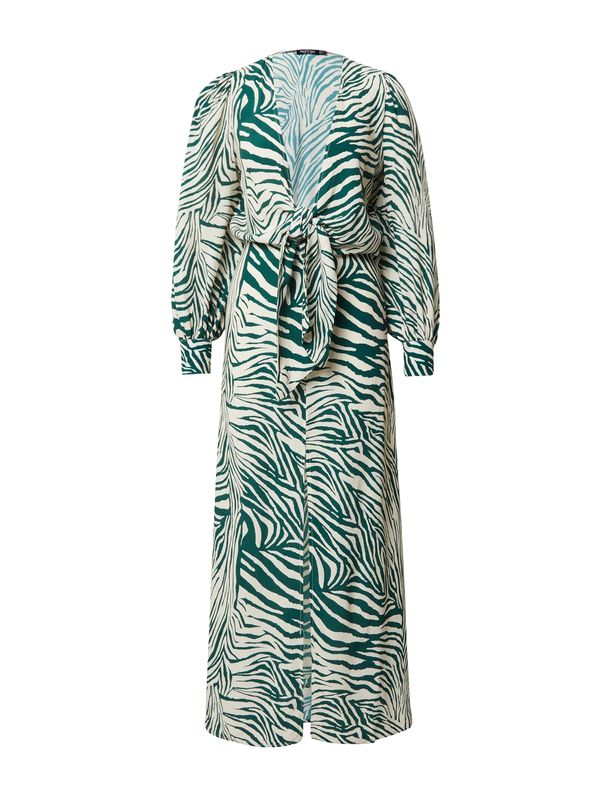 Nasty Gal Nasty Gal Haljina  ecru/prljavo bijela / zelena