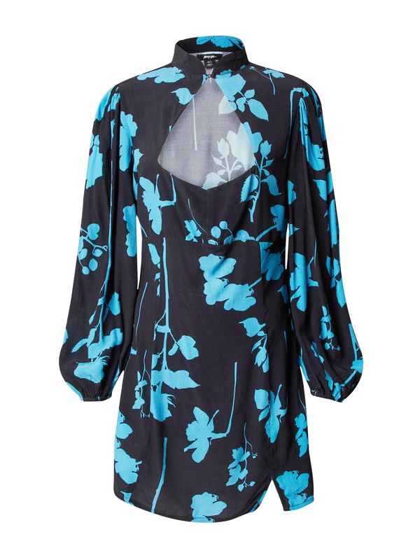 Nasty Gal Nasty Gal Haljina  nebesko plava / crna