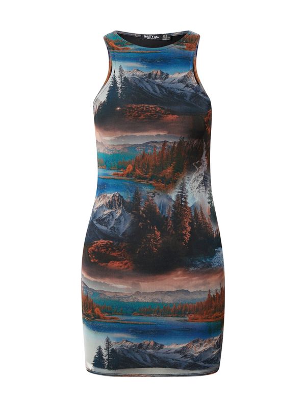 Nasty Gal Nasty Gal Haljina  plava / miks boja