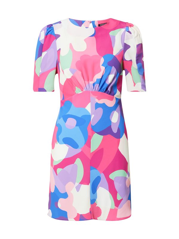 Nasty Gal Nasty Gal Haljina  plava / pastelno zelena / roza / svijetloroza / bijela