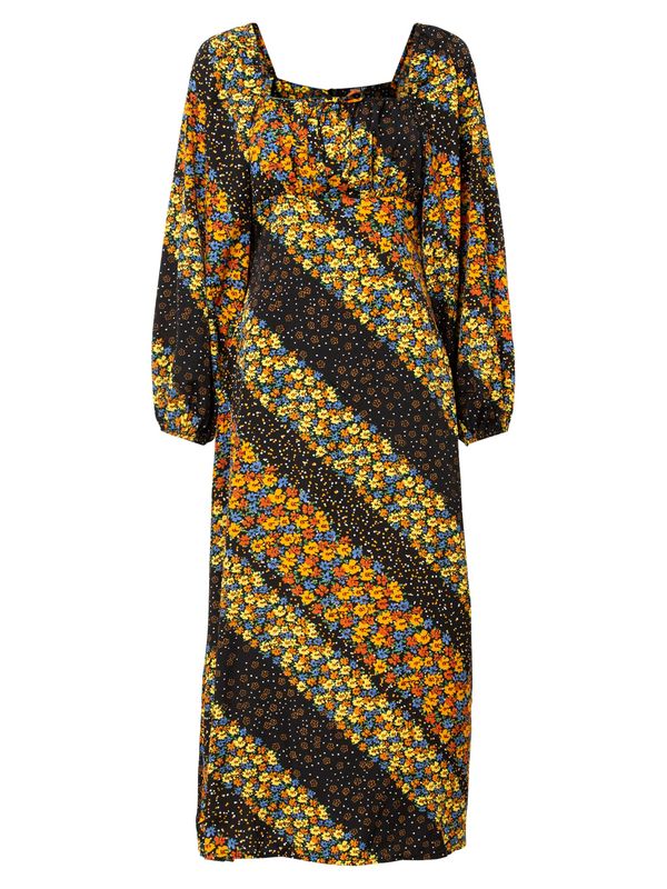 Nasty Gal Nasty Gal Haljina  plava / žuta / narančasta / crna