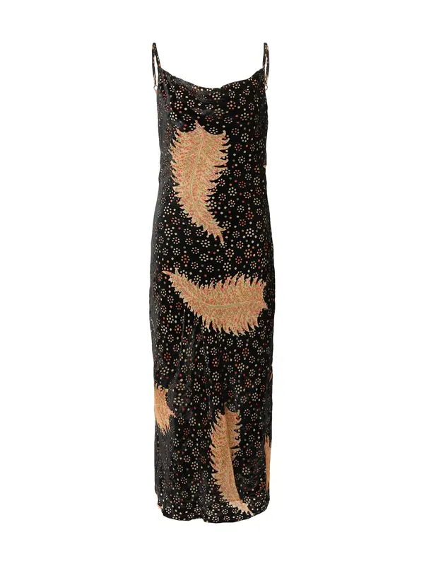 Nasty Gal Nasty Gal Haljina  tamno bež / zelena / svijetlocrvena / crna