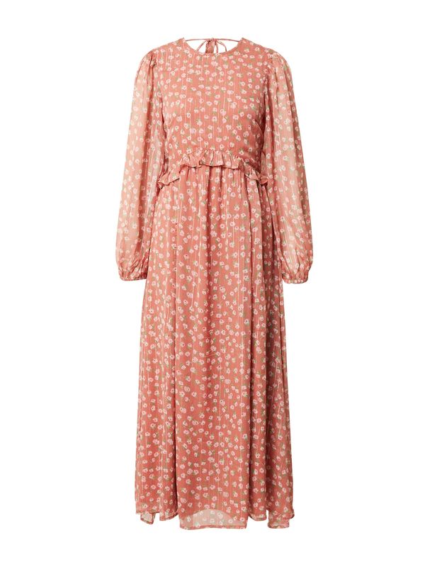 Nasty Gal Nasty Gal Haljina  zelena / rosé / pastelno roza / prljavo bijela