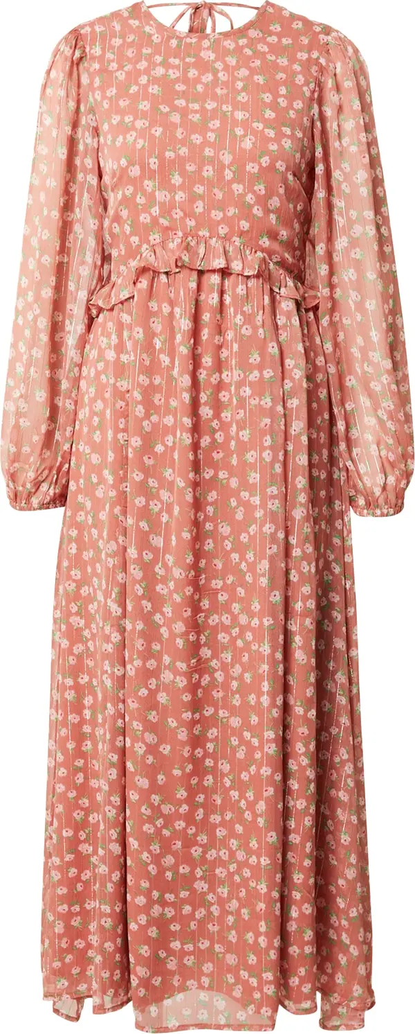 Nasty Gal Nasty Gal Haljina  zelena / rosé / pastelno roza / prljavo bijela