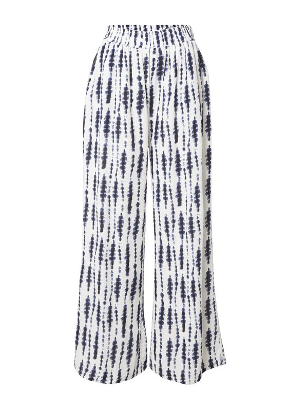 Nasty Gal Nasty Gal Hlače  plava / bijela