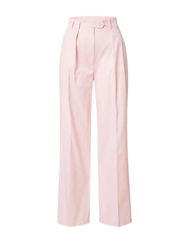 Nasty Gal Nasty Gal Hlače s naborima  roza