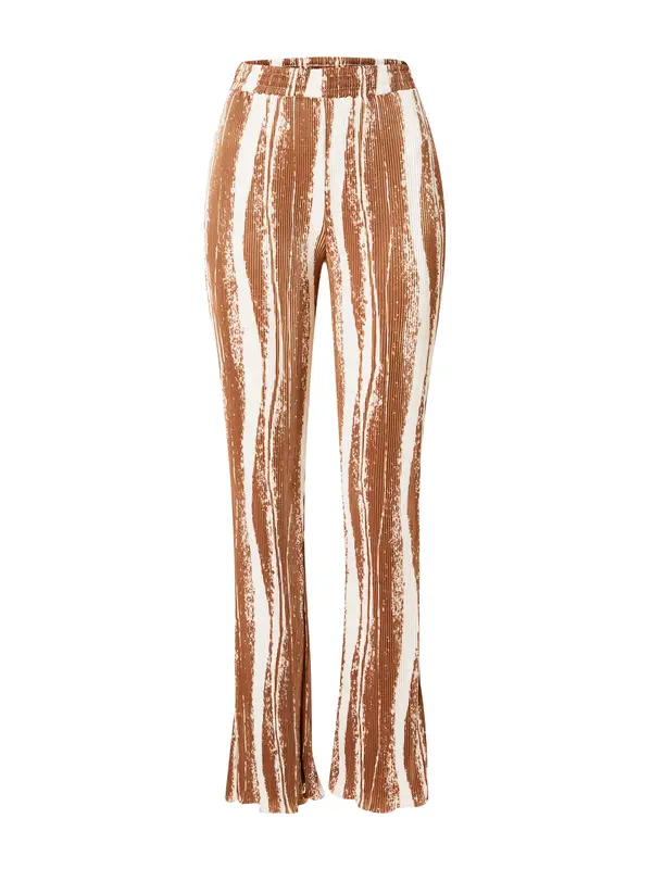 Nasty Gal Nasty Gal Hlače  smeđa / bijela