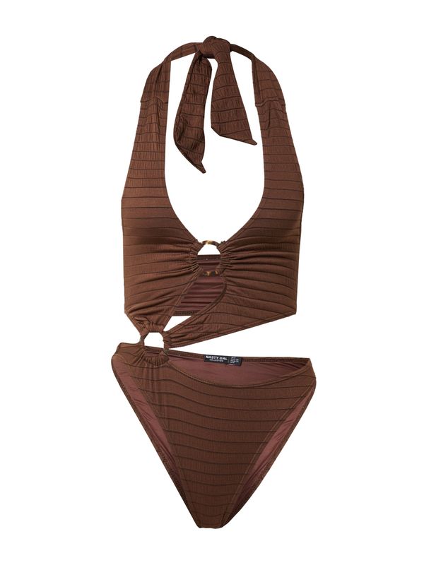 Nasty Gal Nasty Gal Jednodijelni kupaći kostim  smeđa