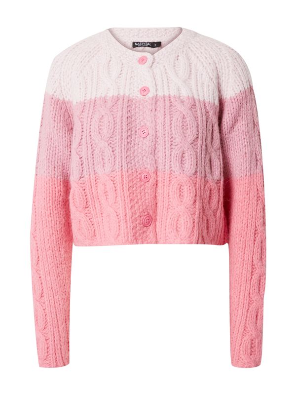 Nasty Gal Nasty Gal Kardigan  roza / fuksija / prljavo roza