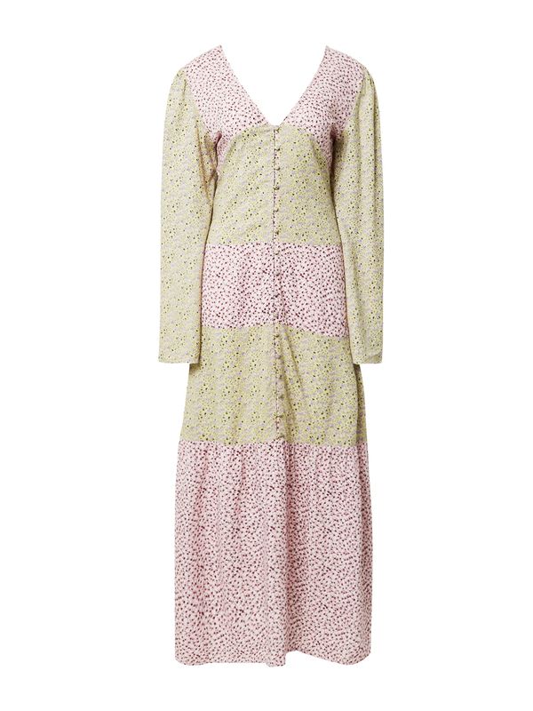 Nasty Gal Nasty Gal Košulja haljina  jabuka / svijetloljubičasta / roza / tamno crvena