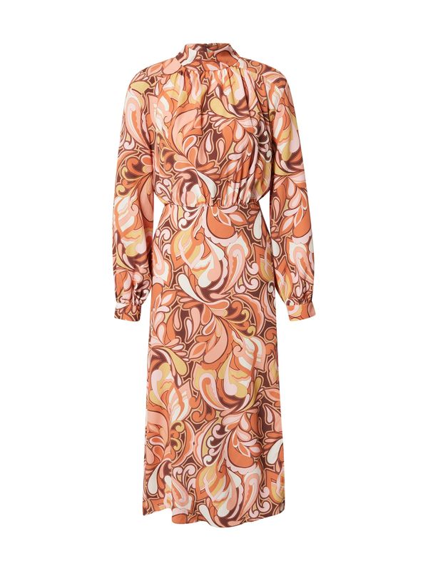 Nasty Gal Nasty Gal Košulja haljina  smeđa / narančasto žuta / breskva / prljavo roza / svijetla bež