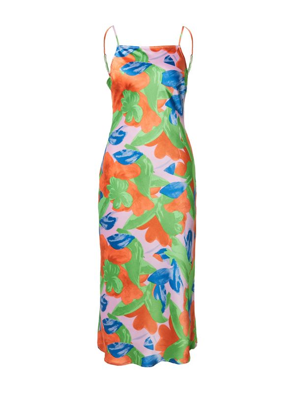 Nasty Gal Nasty Gal Ljetna haljina  plava / zelena / narančasta / roza