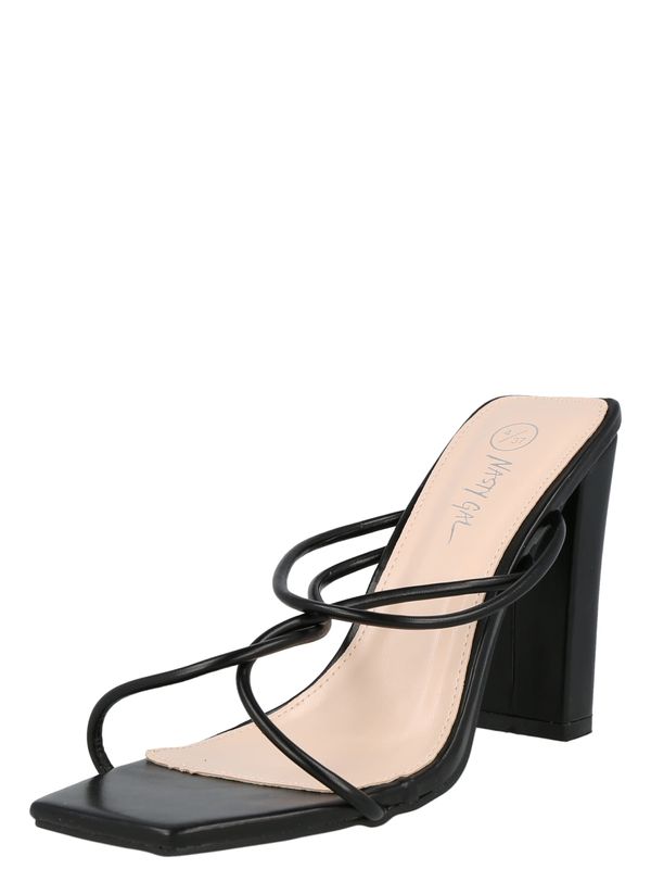 Nasty Gal Nasty Gal Natikače s potpeticom  crna