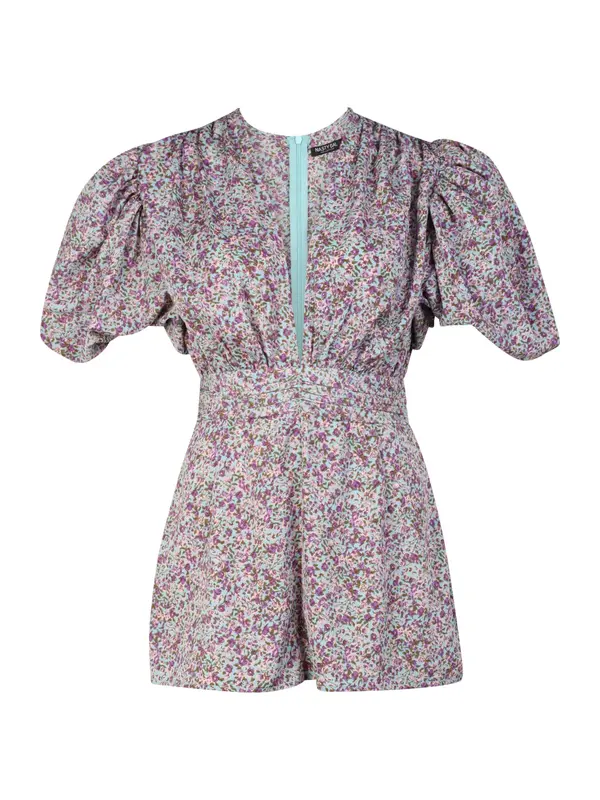 Nasty Gal Petite Nasty Gal Petite Kombinezon  tirkiz / siva / ljubičasta