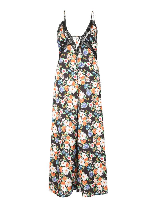 Nasty Gal Petite Nasty Gal Petite Ljetna haljina  zelena / narančasta / crna / bijela