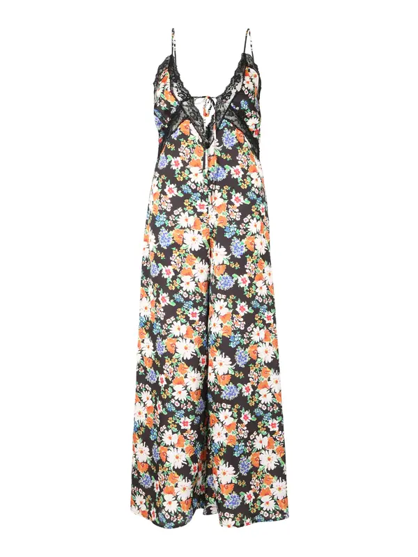 Nasty Gal Petite Nasty Gal Petite Ljetna haljina  zelena / narančasta / crna / bijela