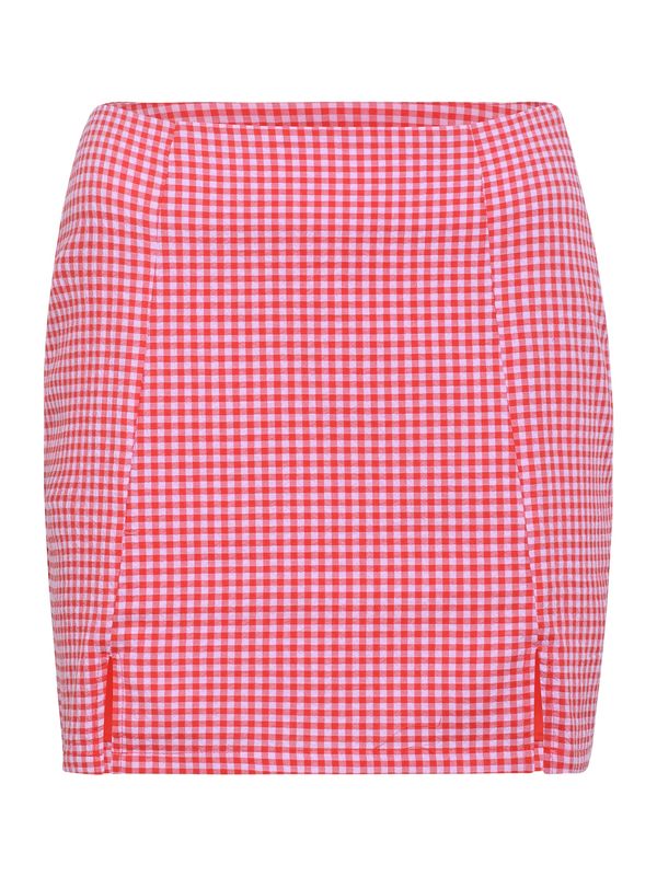Nasty Gal Petite Nasty Gal Petite Suknja  svijetloroza / crvena / bijela