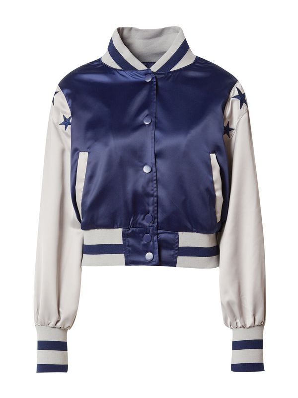 Nasty Gal Nasty Gal Prijelazna jakna  mornarsko plava / svijetlosiva