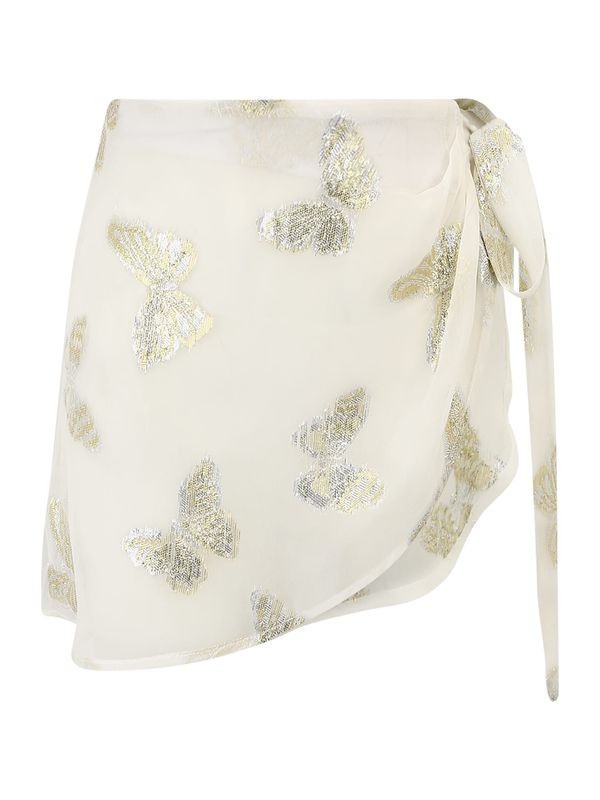 Nasty Gal Nasty Gal Ručnik za plažu  zlatna / srebro / bijela