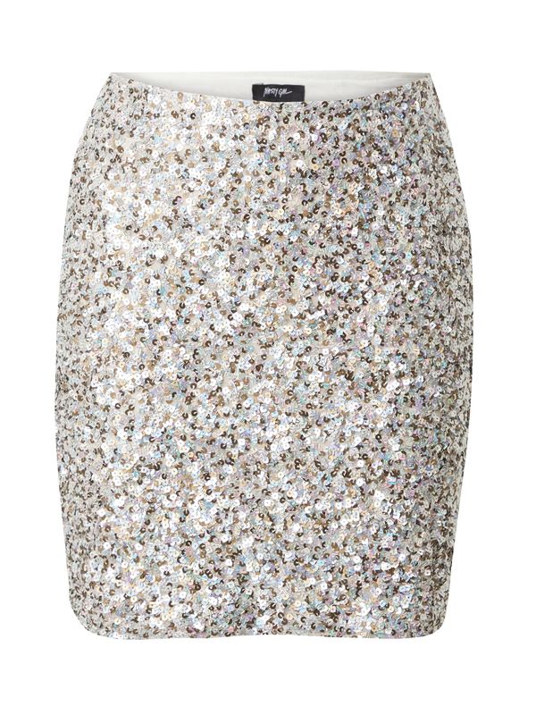 Nasty Gal Nasty Gal Suknja  plava / zlatna / srebro