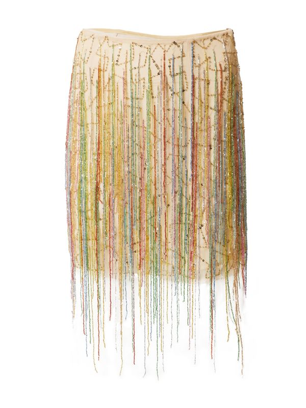 Nasty Gal Nasty Gal Suknja  svijetložuta / miks boja