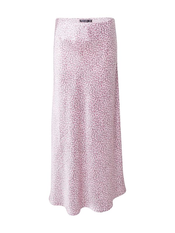 Nasty Gal Nasty Gal Suknja  zelena / roza / svijetloroza