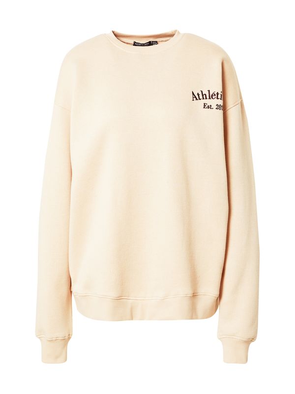 Nasty Gal Nasty Gal Sweater majica  bež / crna