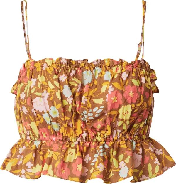 Nasty Gal Nasty Gal Top  akvamarin / oker / senf / prljavo roza