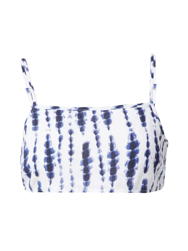 Nasty Gal Nasty Gal Top  tamno plava / bijela