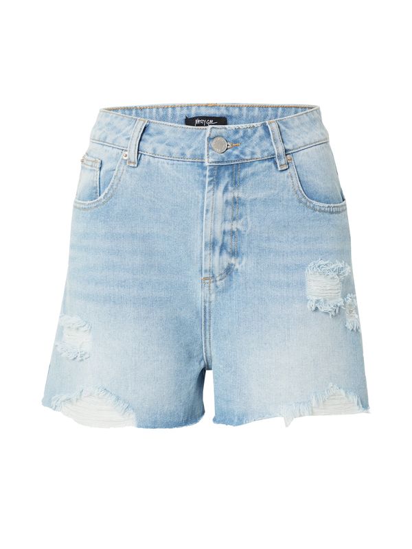 Nasty Gal Nasty Gal Traperice  plavi traper