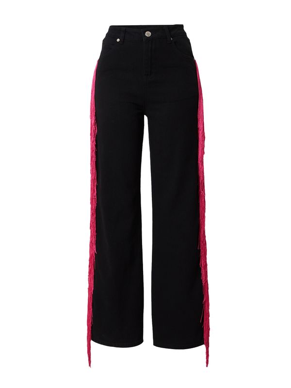 Nasty Gal Nasty Gal Traperice  roza / crna