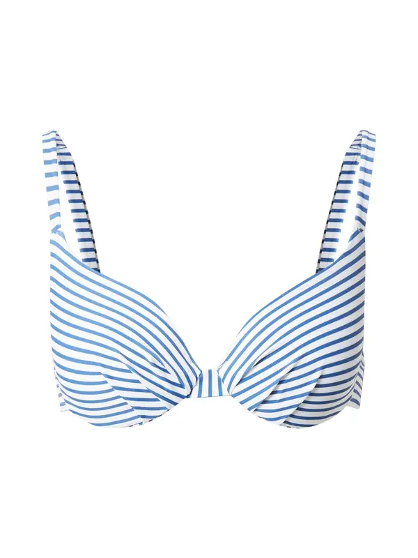 NATURANA NATURANA Bikini gornji dio  plava / bijela