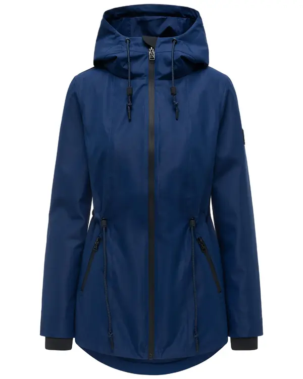 NAVAHOO NAVAHOO Lagana parka 'Blumentanz 14'  tamno plava / crna