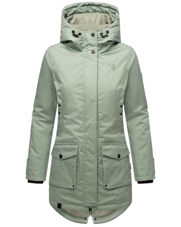 NAVAHOO NAVAHOO Lagana parka 'Brinjaa'  menta