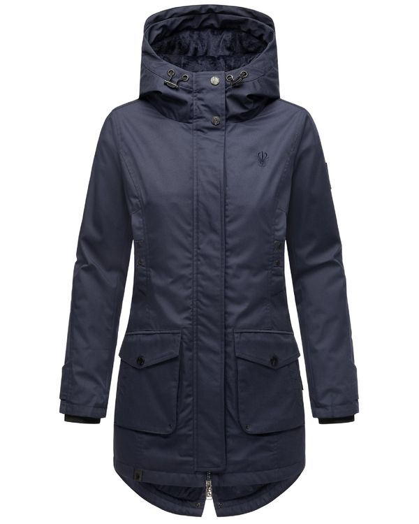 NAVAHOO NAVAHOO Lagana parka 'Brinjaa'  mornarsko plava