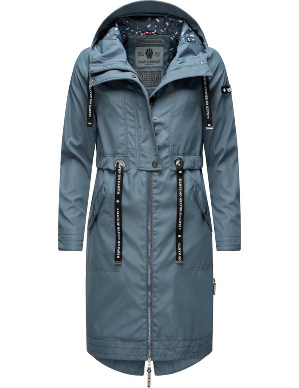 NAVAHOO NAVAHOO Lagana parka ' Josinaa '  pastelno plava