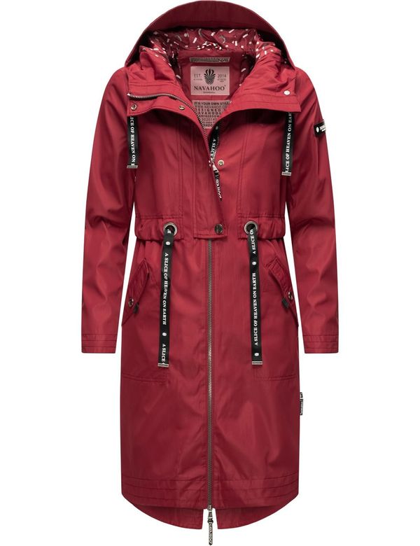 NAVAHOO NAVAHOO Lagana parka ' Josinaa '  tamno crvena