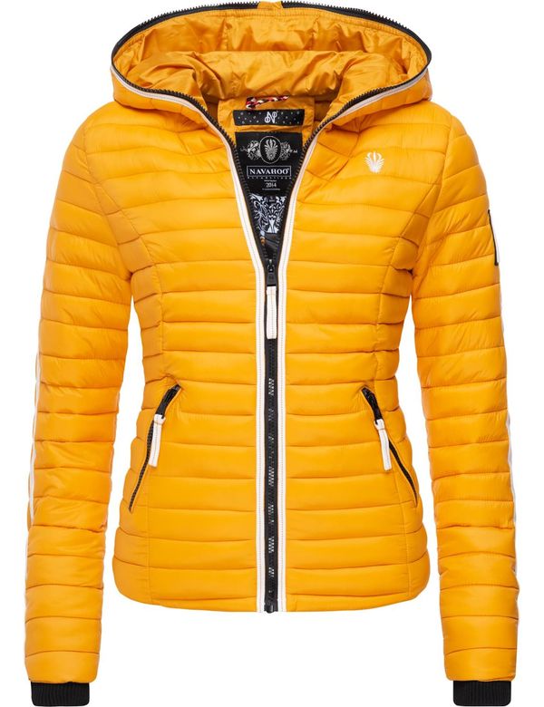 NAVAHOO NAVAHOO Prijelazna jakna  limeta zelena / crna