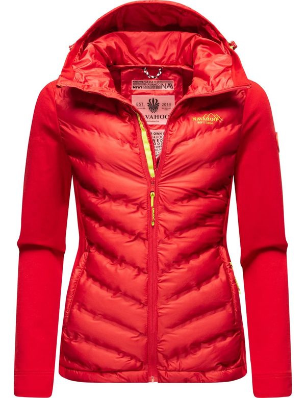 NAVAHOO NAVAHOO Prijelazna jakna 'Nimm Mich Mit'  crvena