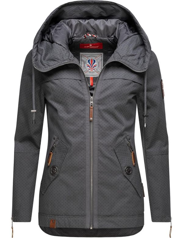 NAVAHOO NAVAHOO Prijelazna jakna 'Wekoo'  smeđa / antracit siva / tamo siva