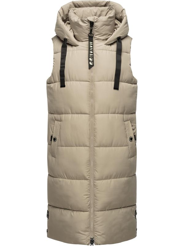 NAVAHOO NAVAHOO Prsluk  bež / crna / bijela