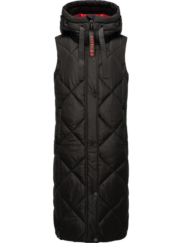 NAVAHOO NAVAHOO Prsluk 'Schnuckel'  jarko crvena / crna