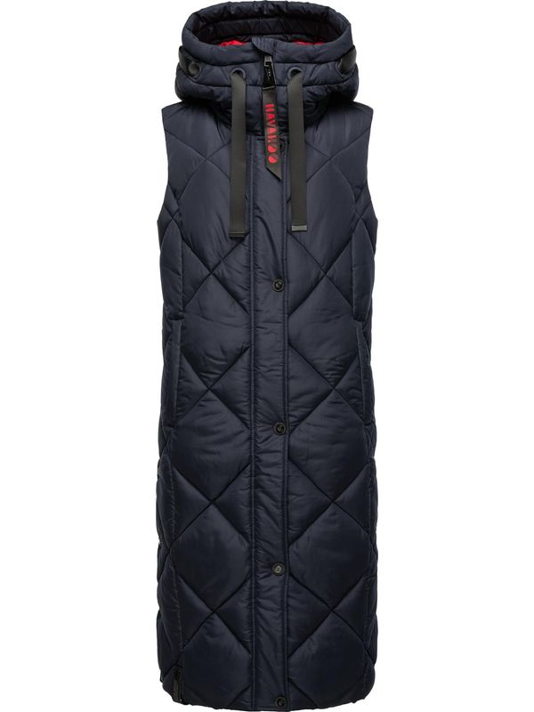 NAVAHOO NAVAHOO Prsluk 'Schnuckel'  mornarsko plava / jarko crvena / crna