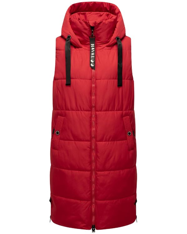 NAVAHOO NAVAHOO Prsluk 'Schnuffelchen'  crvena