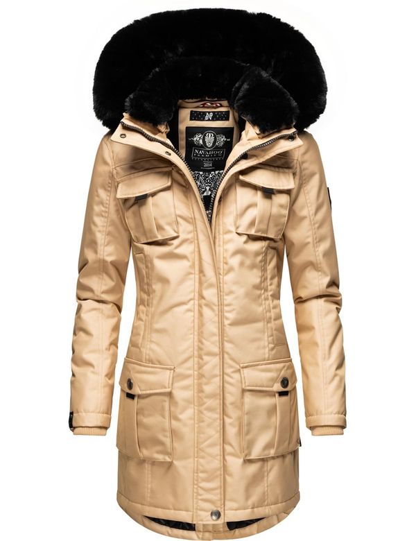 NAVAHOO NAVAHOO Tehnička jakna 'Tinis'  bež / crna