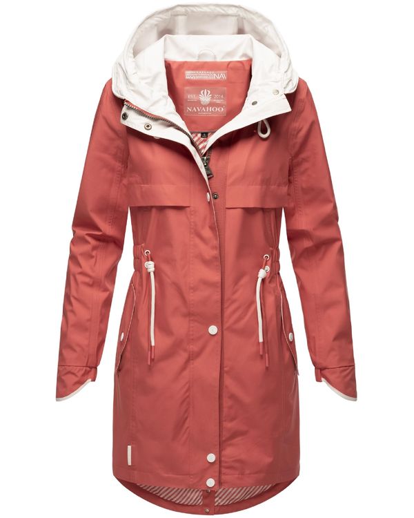 NAVAHOO NAVAHOO Tehnički kaput 'Xankaa'  pastelno crvena