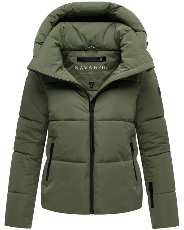 NAVAHOO NAVAHOO Zimska jakna 'Frostherz XIV'  zelena