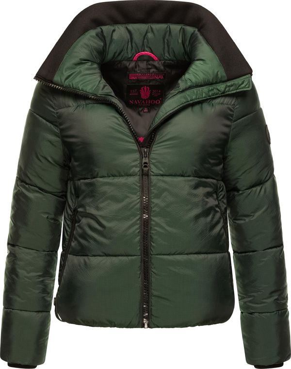 NAVAHOO NAVAHOO Zimska jakna 'Sternschnüppchen'  tamno zelena