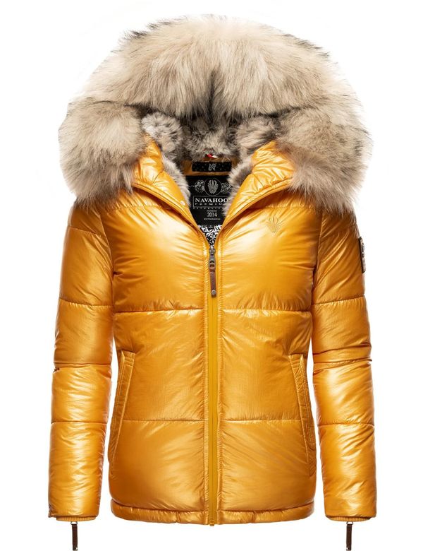 NAVAHOO NAVAHOO Zimska jakna 'Tikunaa'  bež / žuta