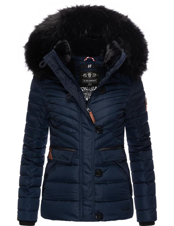 NAVAHOO NAVAHOO Zimska jakna 'Wisteriaa'  mornarsko plava
